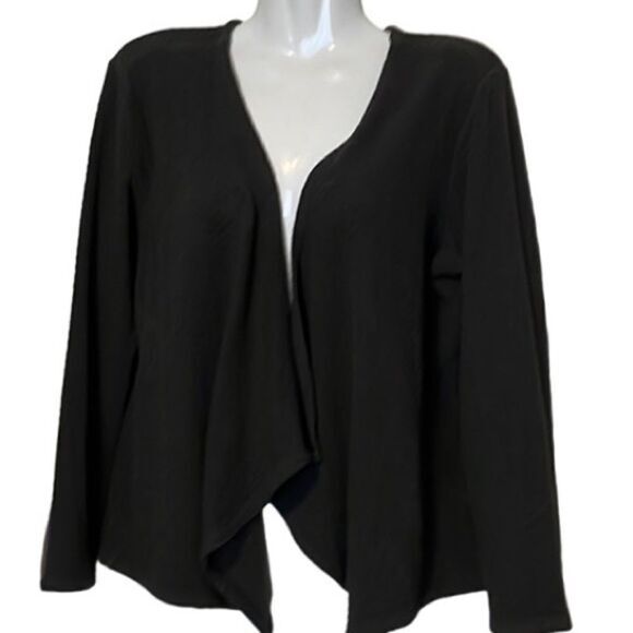 J.Jill Pure Jill women’s shrug S gray green textured open‎ front long sleeves - Picture 1 of 7